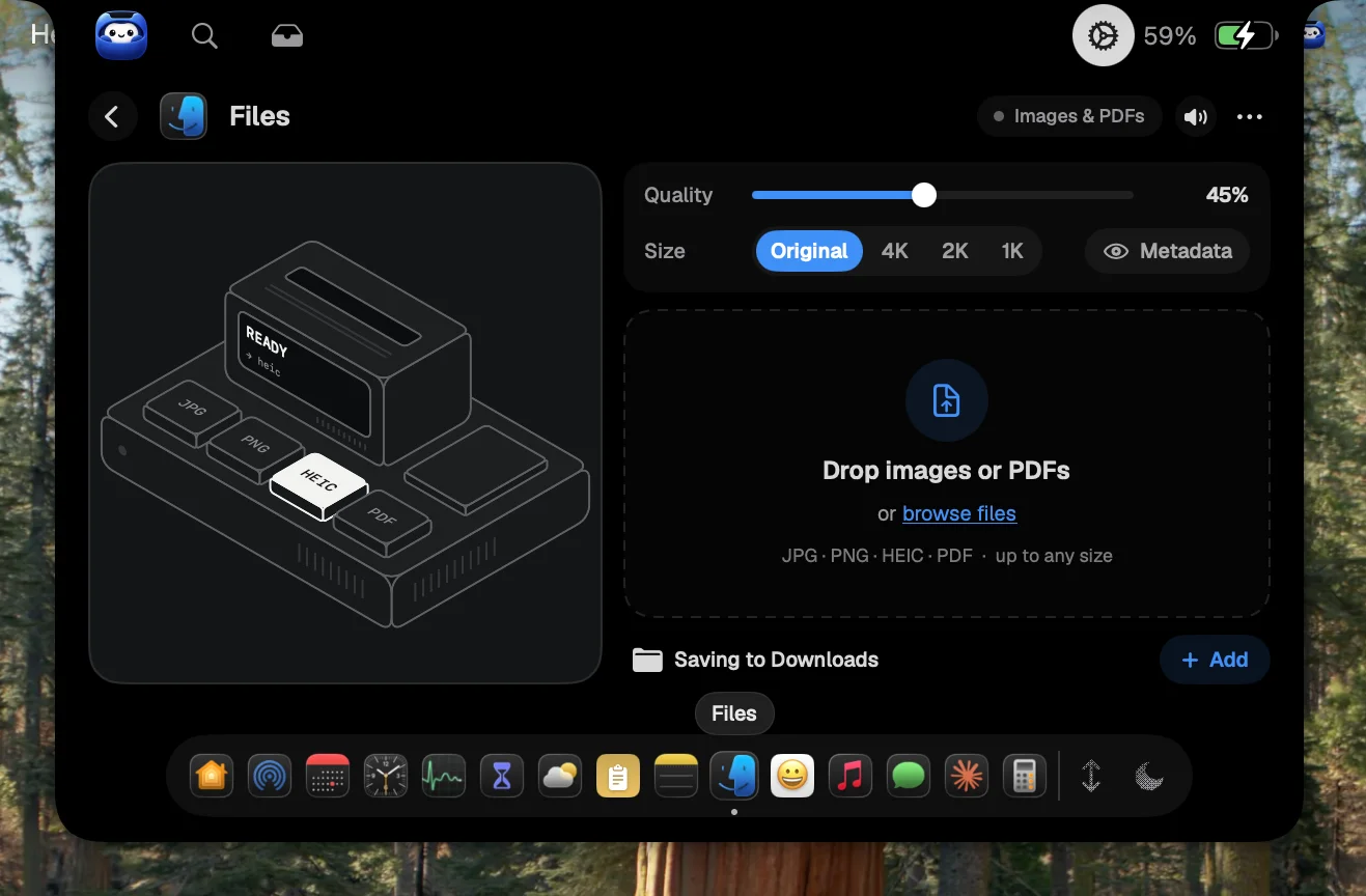 Notch Pocket | Your notch, turned into a pocket